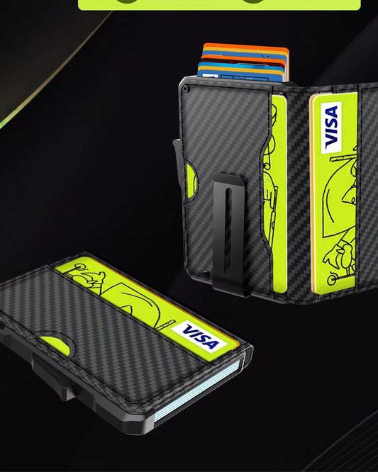 Slim Secure Leather RFID Blocking Wallet